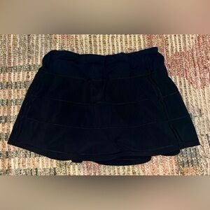 Lululemon Athletica Black Mini Skirt